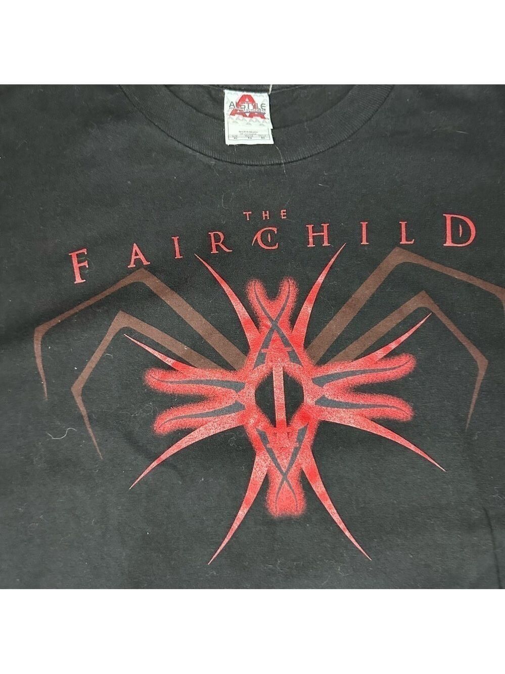 "Fairchild" Graphic t-shirt  Hard Rock 80's Band